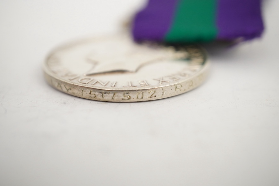 Four George VI General Service Medals